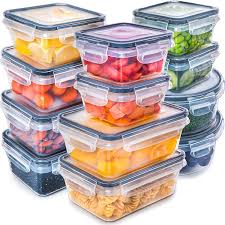 Plastic containers, 
